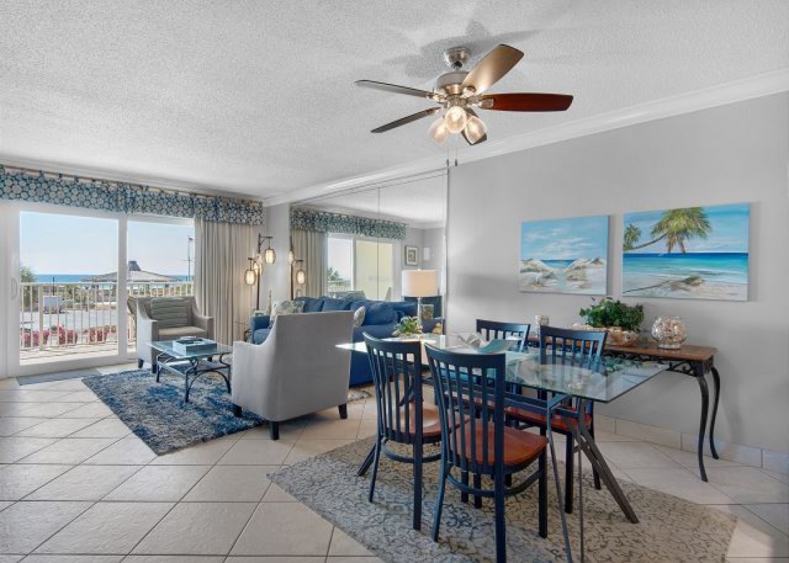 Interior of vacation condo in Destin, FL